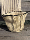 Spencer flet taske - Beige/sort