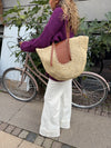 Wovana flettaske - Beige/Brun