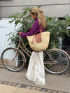 Wovana flettaske - Beige/Brun