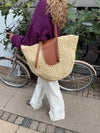 Wovana flettaske - Beige/Brun