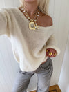Scandivv fluffy strik - Off white