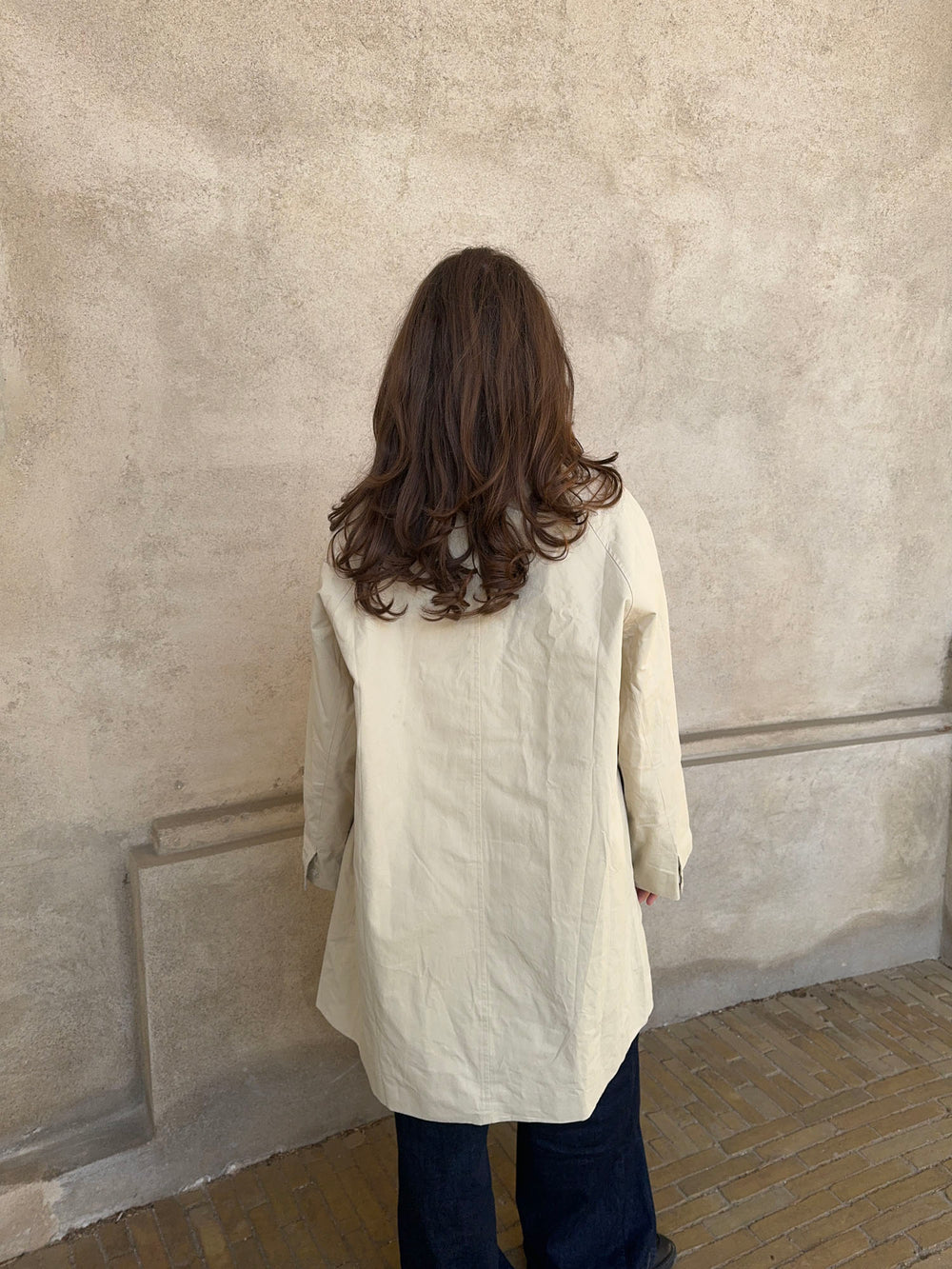 Lunaria frakke - Lys beige