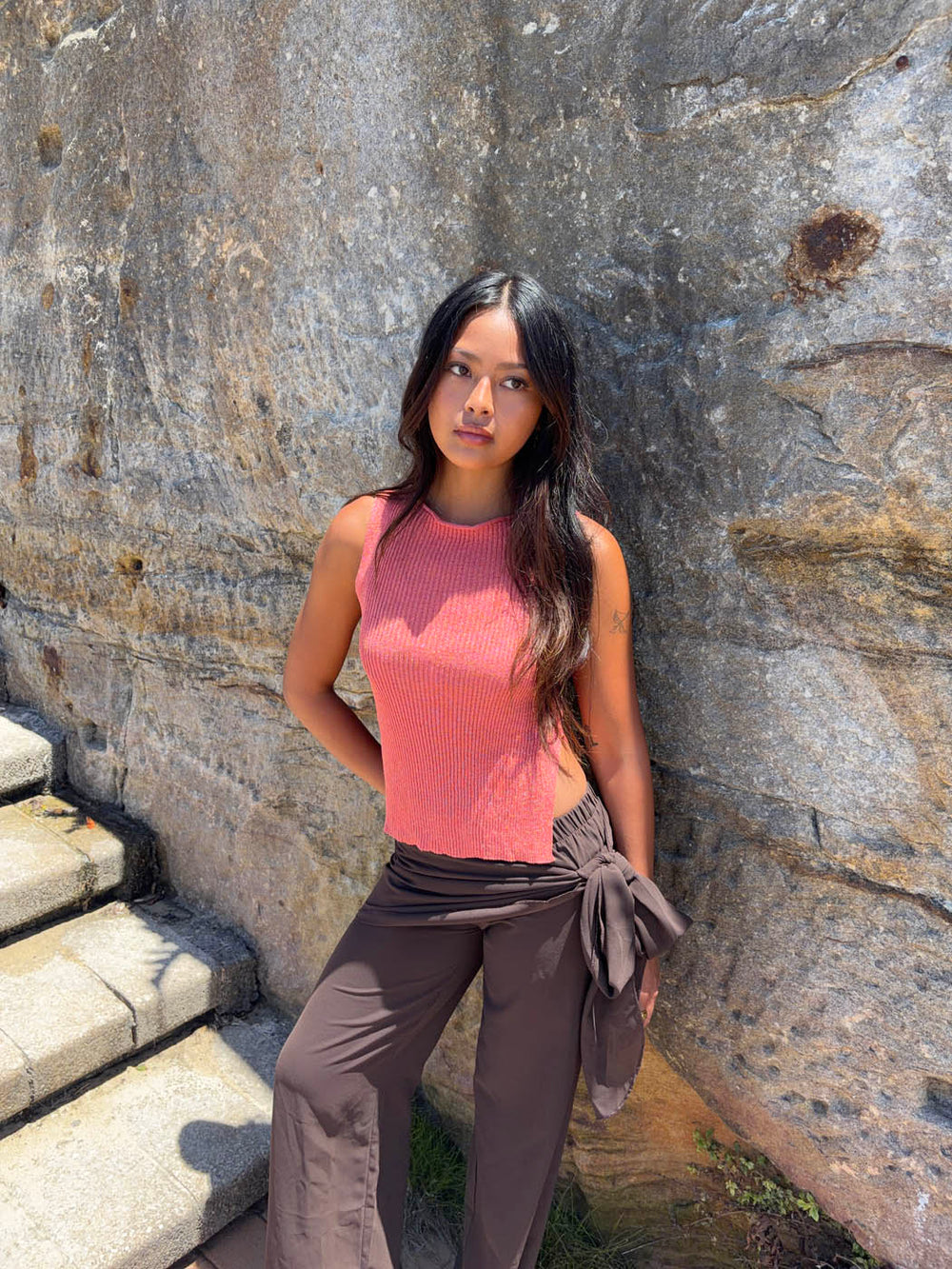 Montania glimmertop - Rosa