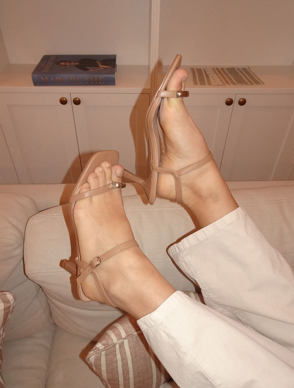Prima hæle - Beige