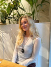 Juliet halskæde med vedhæng - Sort