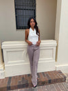 Dora halterneck top - Hvid