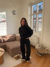 Anelise hoodie - Sort