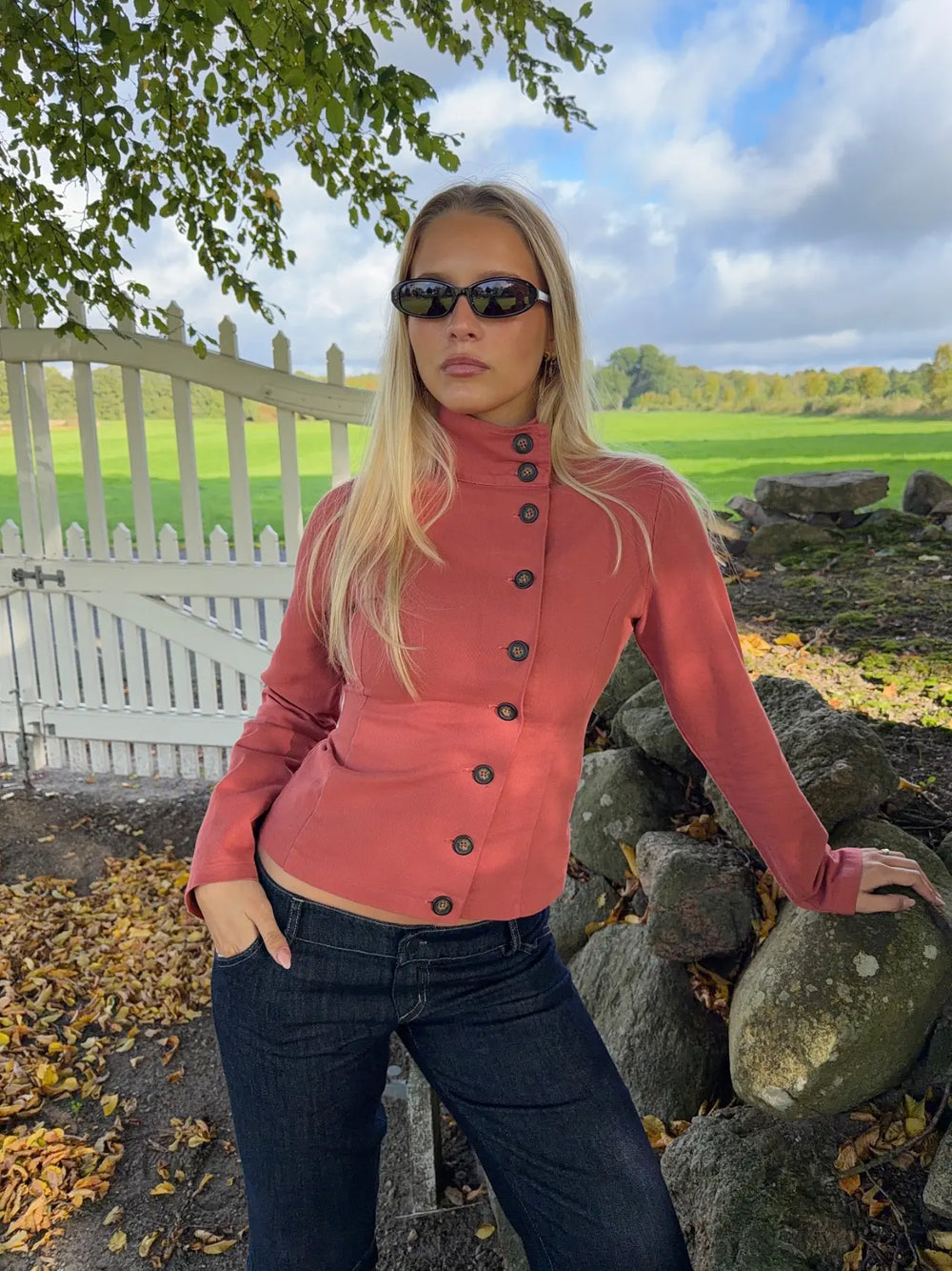Talisa jakke - Koral