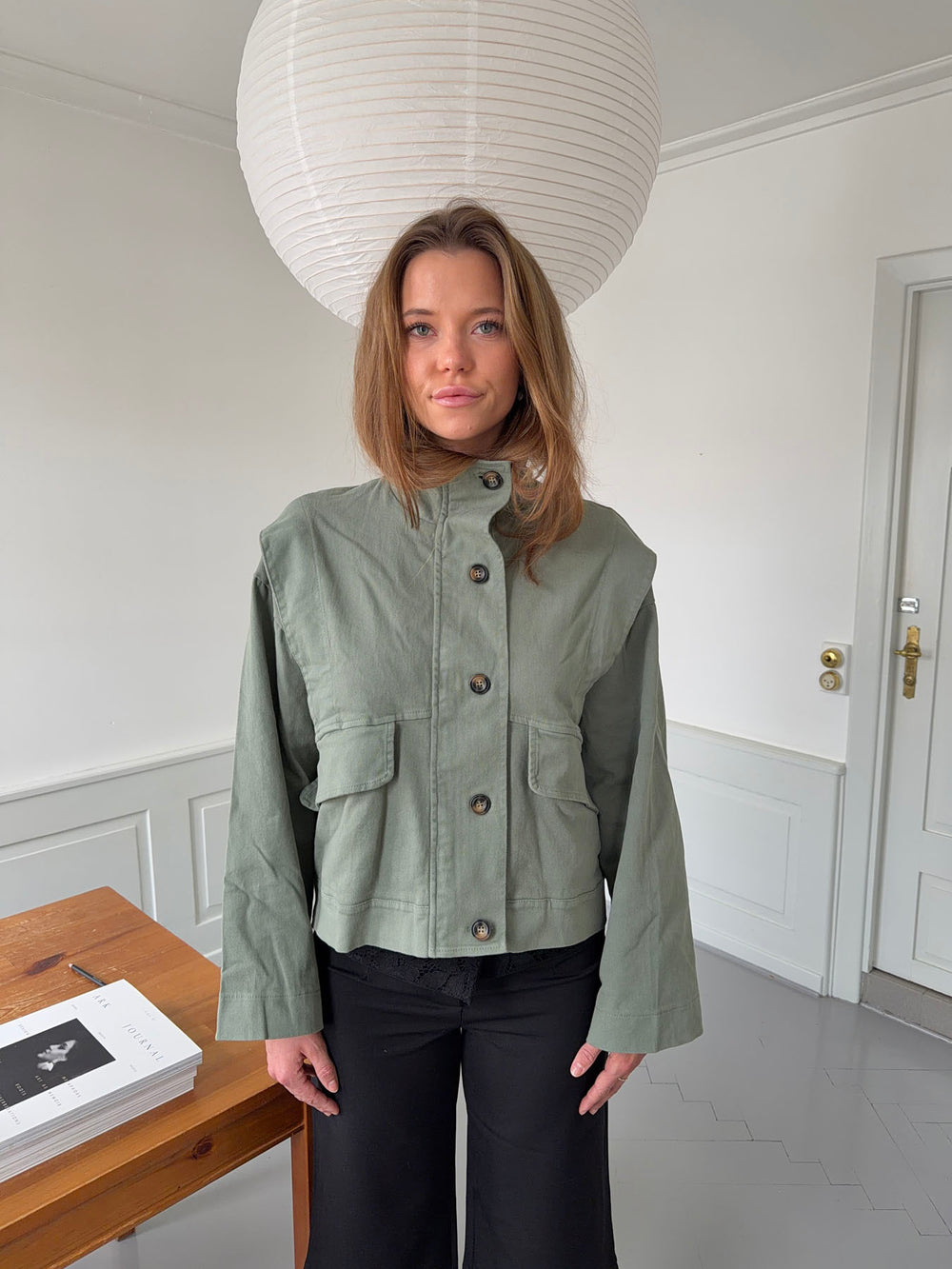 Seraphine jakke - Kaki