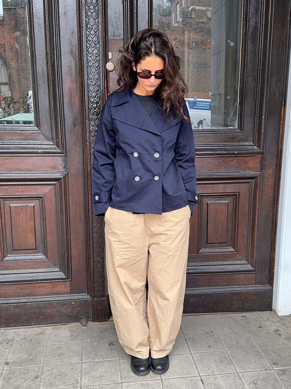 Via jakke - Navy