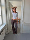 Siv jeans - Brun