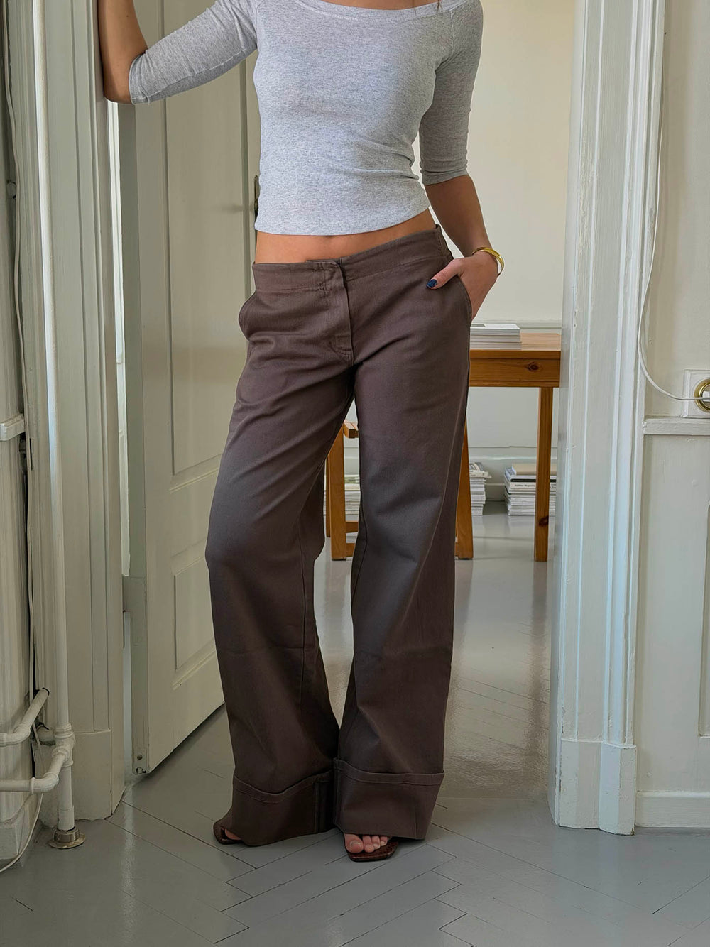 Siv jeans - Brun