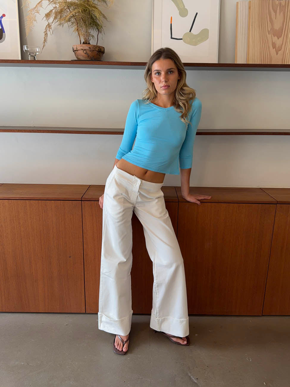 Siv jeans - Hvid