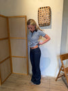 Senia bootcut jeans - Mørkeblå