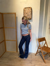 Senia bootcut jeans - Mørkeblå