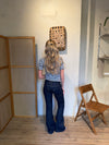Senia bootcut jeans - Mørkeblå