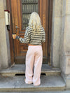 Tanija jeans med ringdetaljer - Lyserød