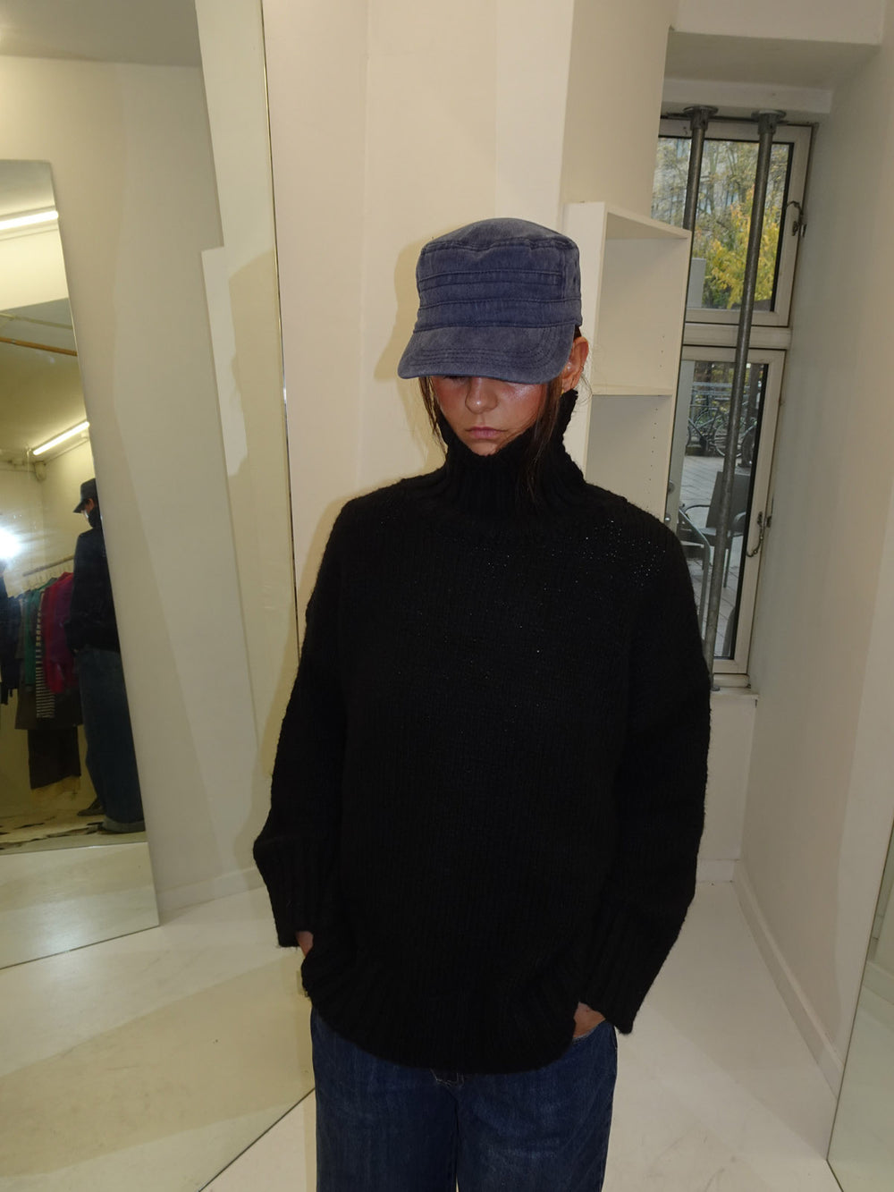 Myr kasket - Navy