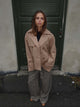 Patricia kort trenchcoat - Beige