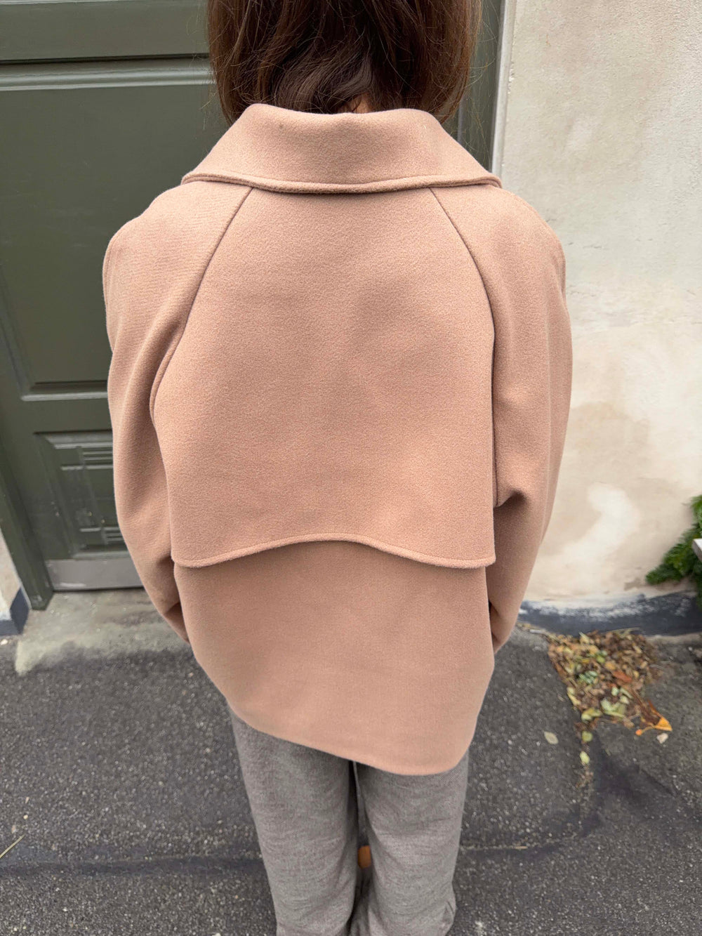 Patricia kort trenchcoat - Beige