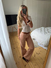 Emmaline lavtaljede jeans - Orange