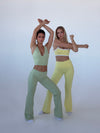 Essential flared pants - Butter
