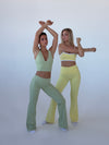 Essential flared pants - Butter