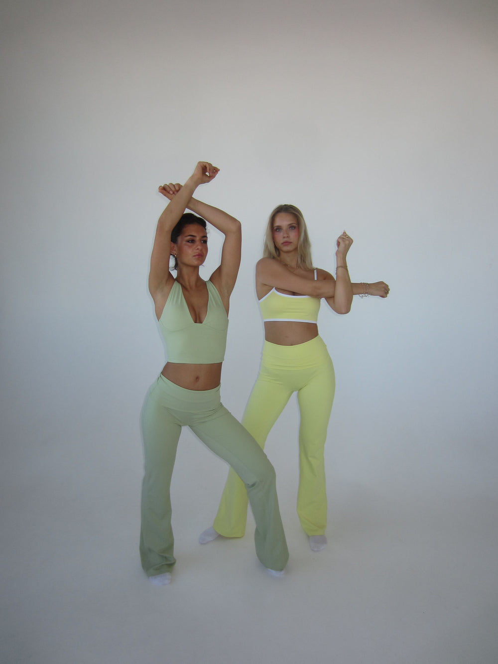 Essential flared pants - Butter