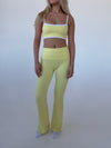 Essential flared pants - Butter