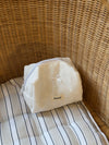 Honey lille toilettaske med broderi - Hvid