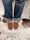 Pilou loafers i ruskind - brun