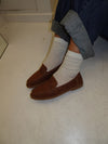 Pilou loafers i ruskind - brun