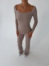 Clarity longsleeve blouse - Ash