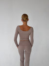 Clarity longsleeve blouse - Ash