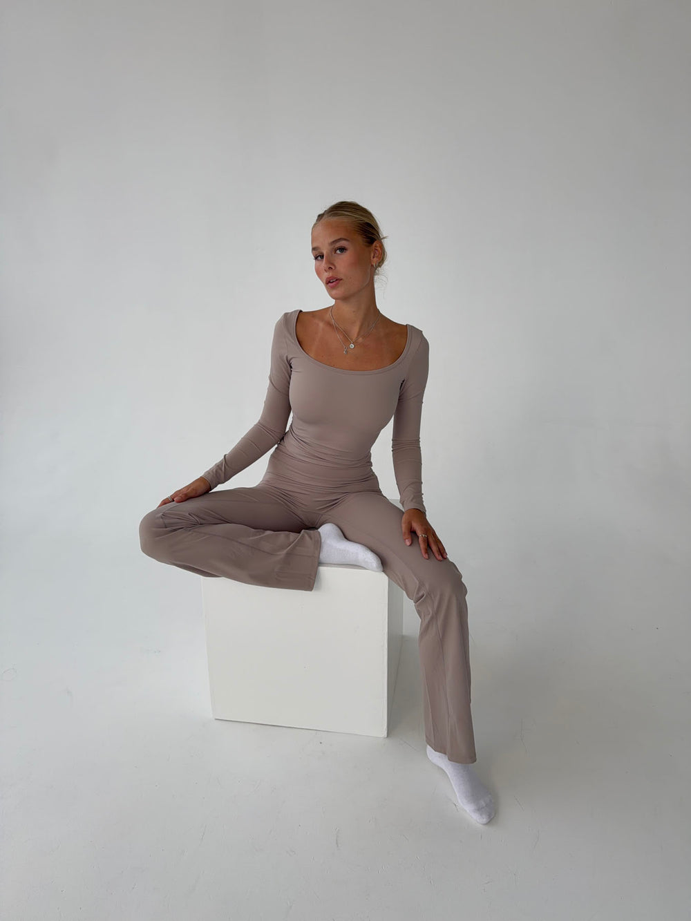 Clarity longsleeve blouse - Ash