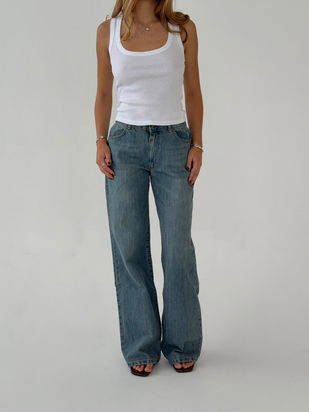 Samara jeans - Blå denim