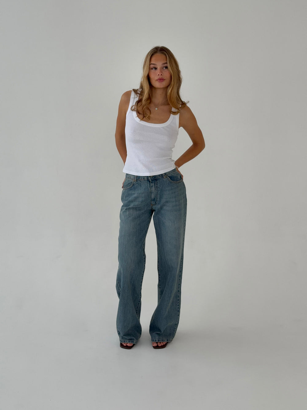 Samara jeans - Blå denim