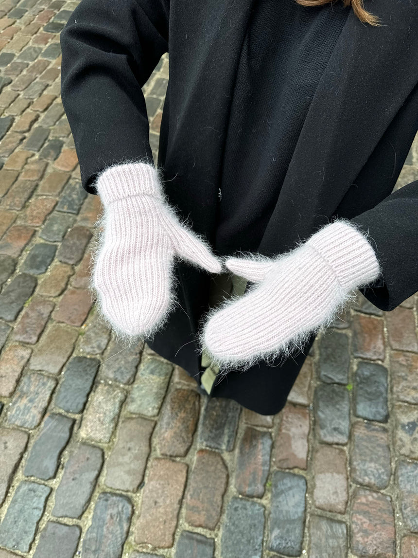 Fluffy handsker - Pink