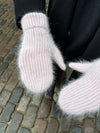 Fluffy handsker - Pink