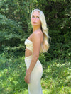 Ania maxikjole - Gul