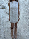Tassy minikjole - Beige