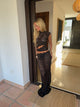 Marisol nederdel i blonde - Sort