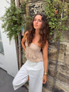 Ayia nederdel/top - Beige