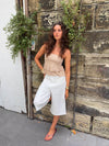 Ayia nederdel/top - Beige