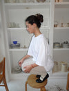 Zinnia oversized t-shirt - Hvid