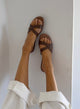 Figma sandaler - Brun/beige