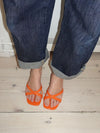 Joule sandaler med hæl - Orange