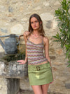 Lula top i glitter - Multifarvet