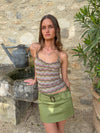 Lula top i glitter - Multifarvet