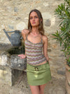 Lula top i glitter - Multifarvet